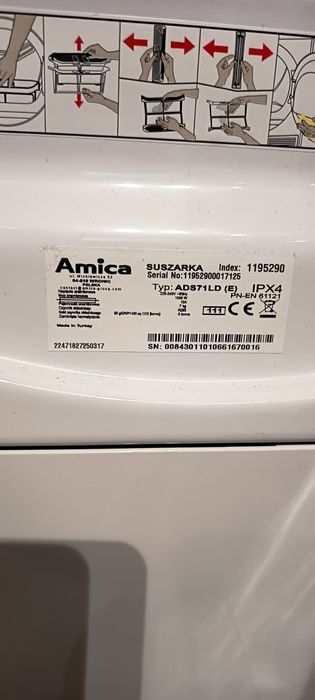 Sprzedam Suszarkę do Ubrań firmy Amica