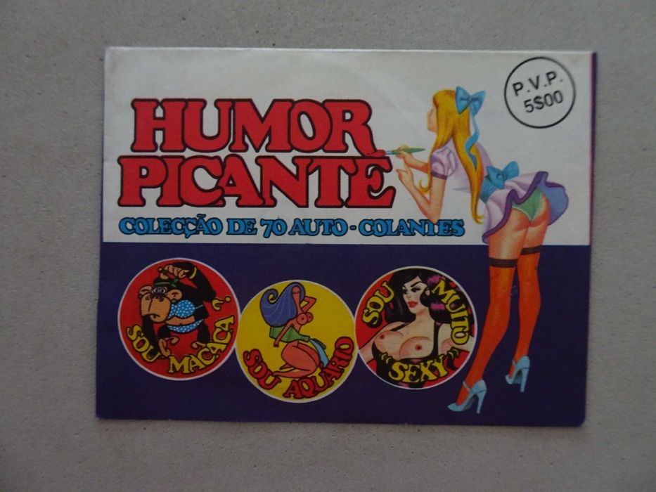 Carteira de cromos fechada Humor Picante - Francisco Más