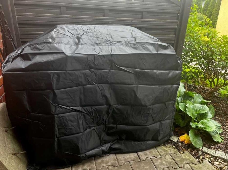 Pokrowiec ochraniacz na grill gazowy Oxford z etui 145x61x117 cm NOWY