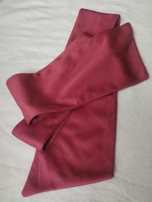 Твилли атласная лента twilly, поясок бант на шею галстук, пыльная роза