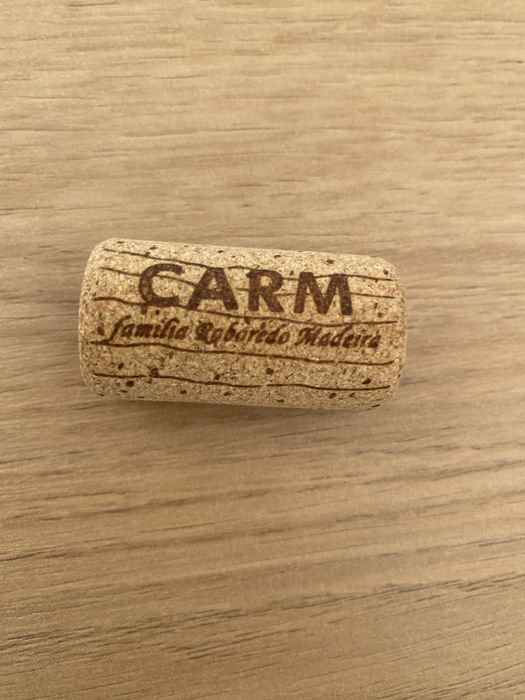 Rolhas de cortiça do vinho Carm (125)