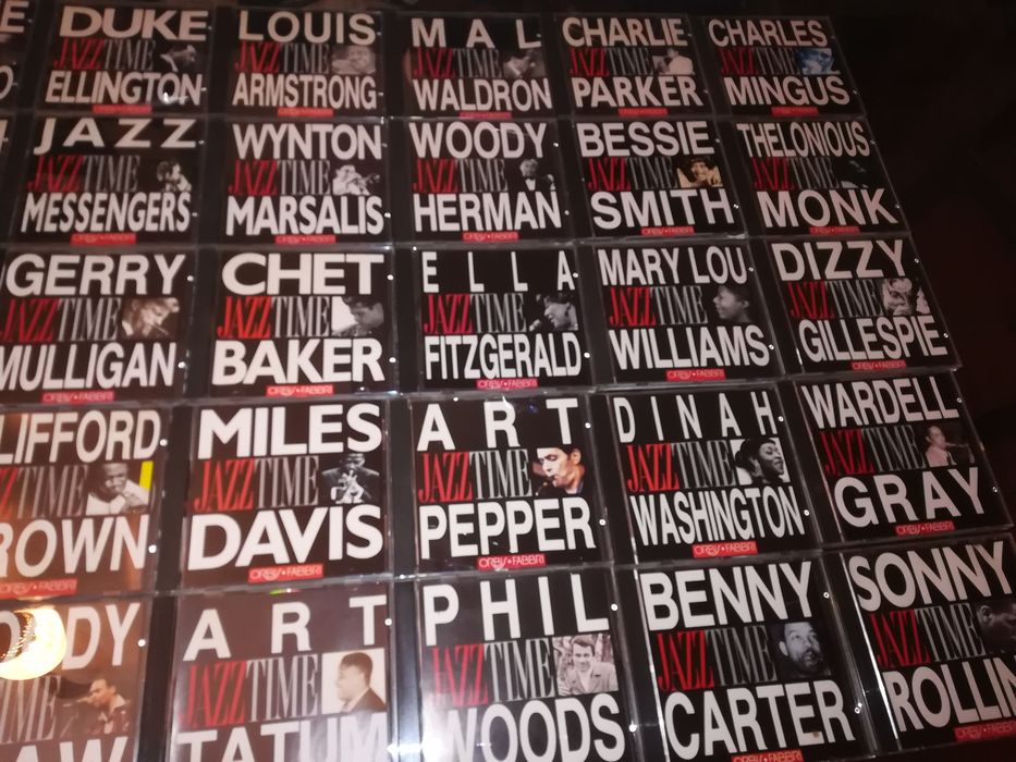 Conjunto de 50  CD's Colectânea Jazz Time