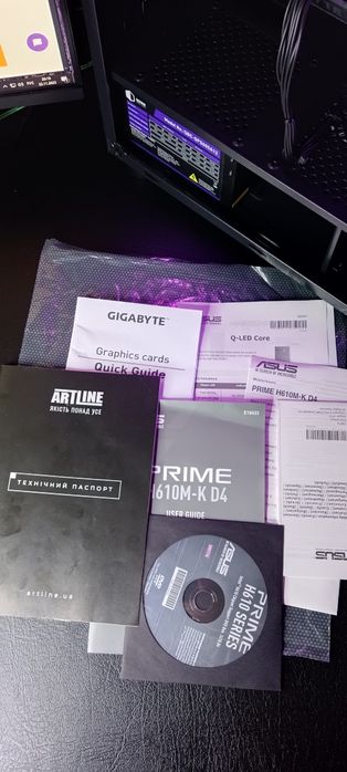 ‼️ Игровой ПК‼️ RTX 4060 i5 12400F |SSD M2 1TB |16 ОЗУ |ARTLINE корпус