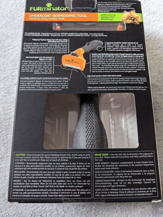 Szczotka Furminator M dla psa 9-23 kg