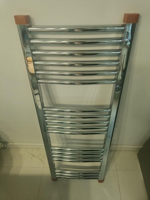 Grzejnik łazienkowy chrom 40x110cm łuk nowy wysylka