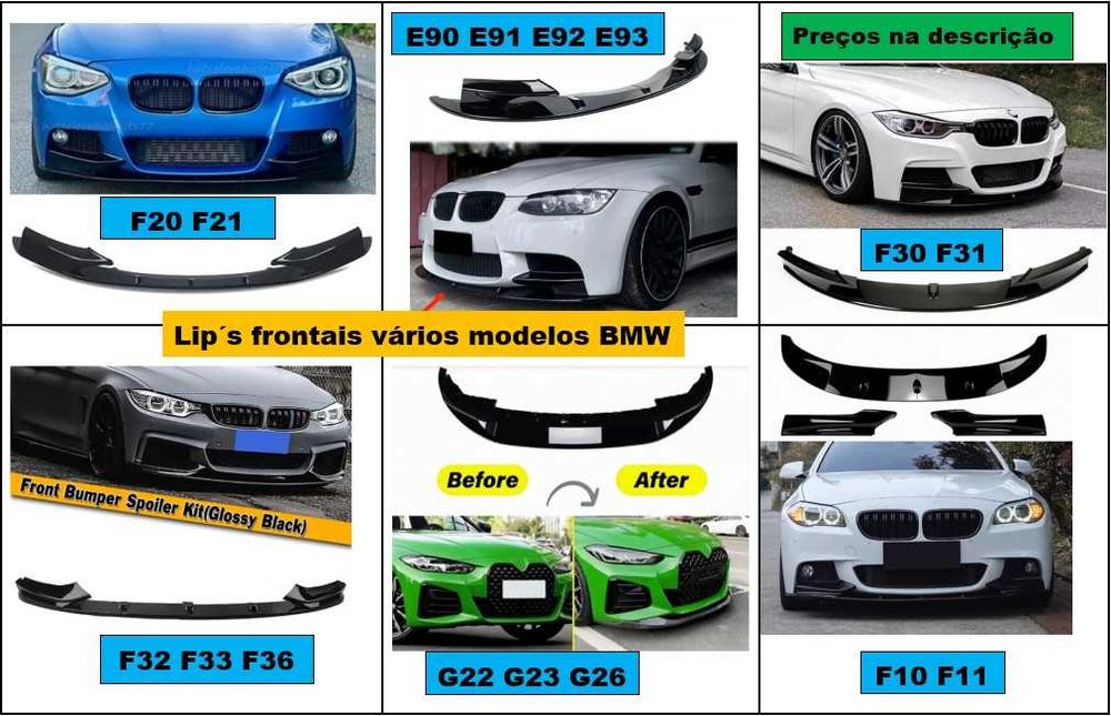 LIQUIDAÇÃO conjunto de tapetes interiores para vários modelos BMW a partir de €20,00