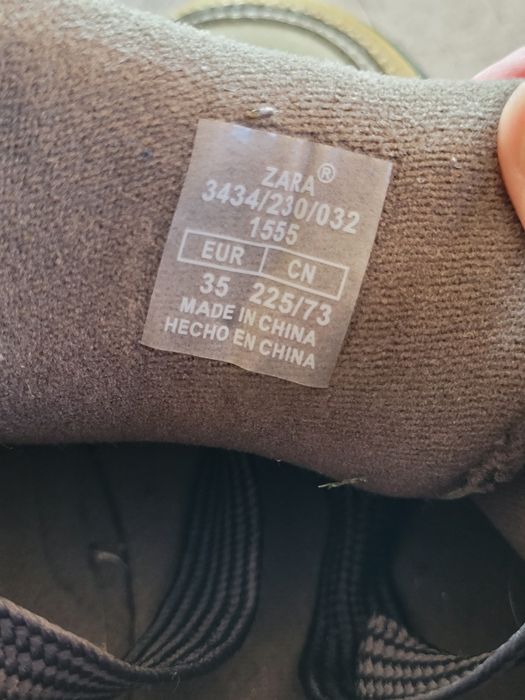 Buty dla chłopca Zara skate jak nowe