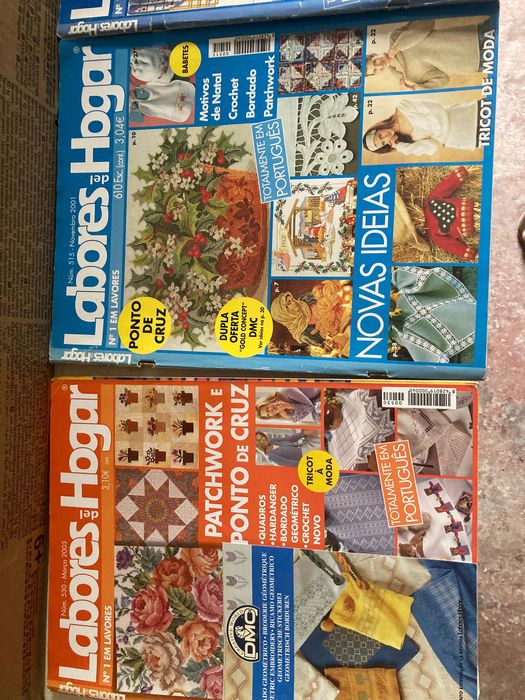 Lavores * Ponto Cruz * Revistas