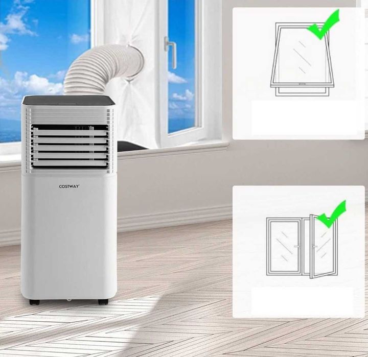 Przenośny klimatyzator 7000 BTU z pilotem