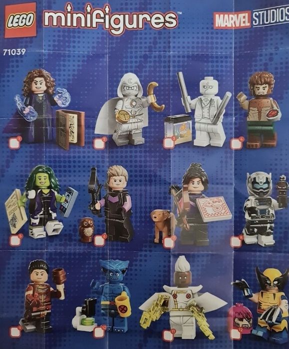 Мініфігурки Lego лего. Marvel studios частина 2
