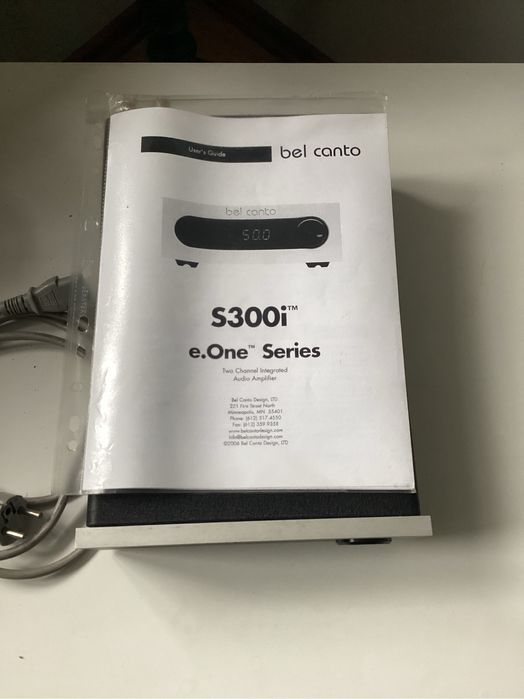 Wzmacniacz Bel Canto S 300iU z Dac