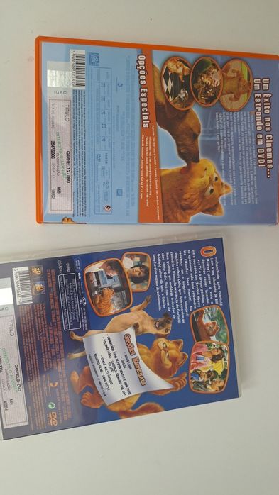 2  CD  Garfield com caixa