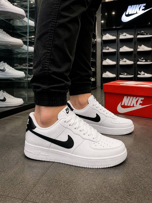 Кросовки мужские найк найки на лето белые кожаные красовки nike Nike топ качество красавки найк лето стильные красивки найк