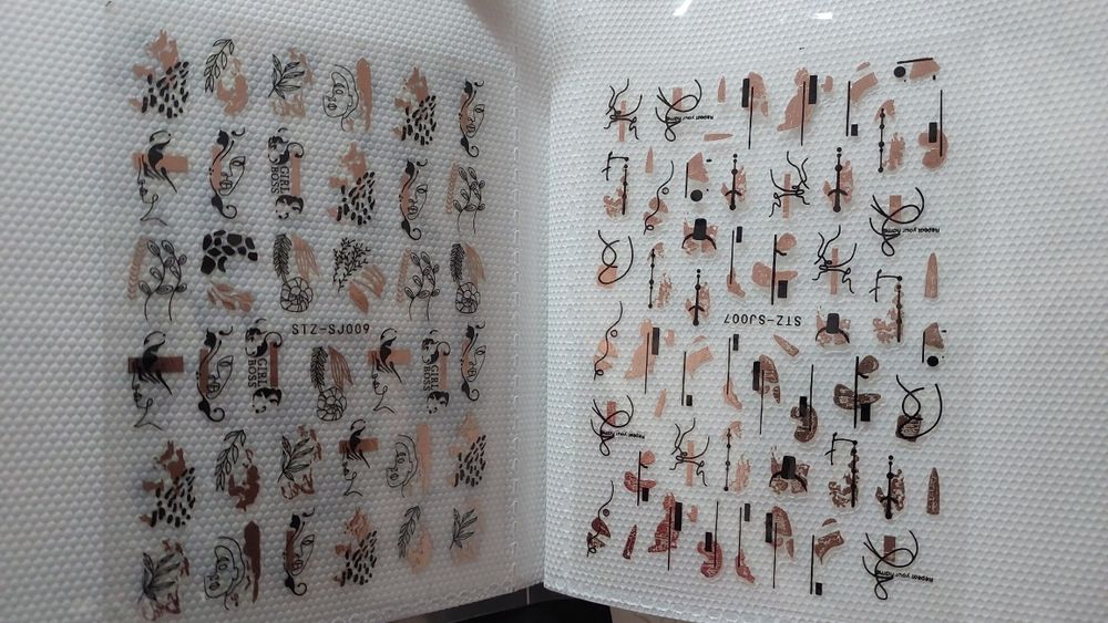 Autocolantes para unhas de gel