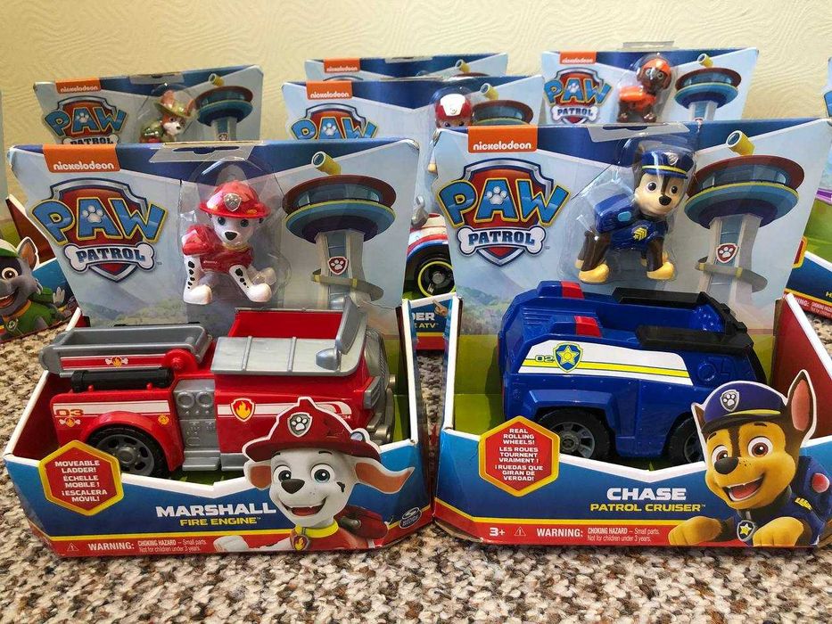Щенячий патруль. Paw patrol. Райдер, Ліберті, Роксі,Оригінал