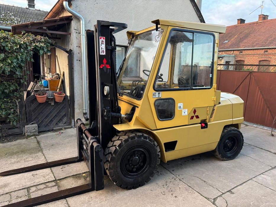 Wózek Widłowy Mitsubishi FD40 udzwig 4T przesuw boczny