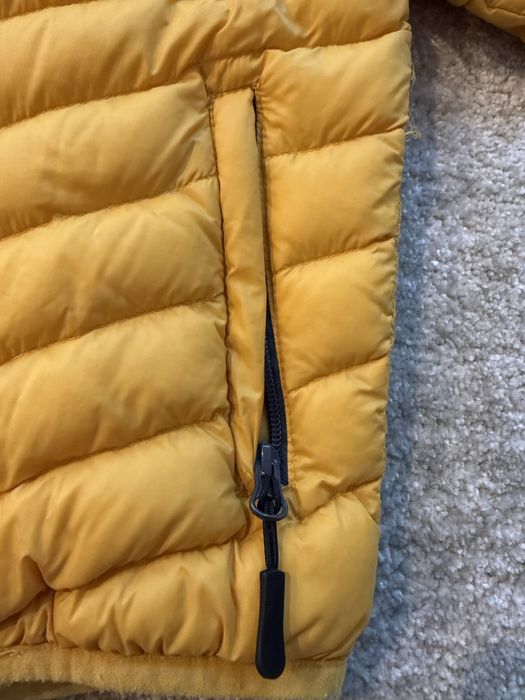 Kurtka puchowa 116 zolta Scandinavian Explorer jak nowa