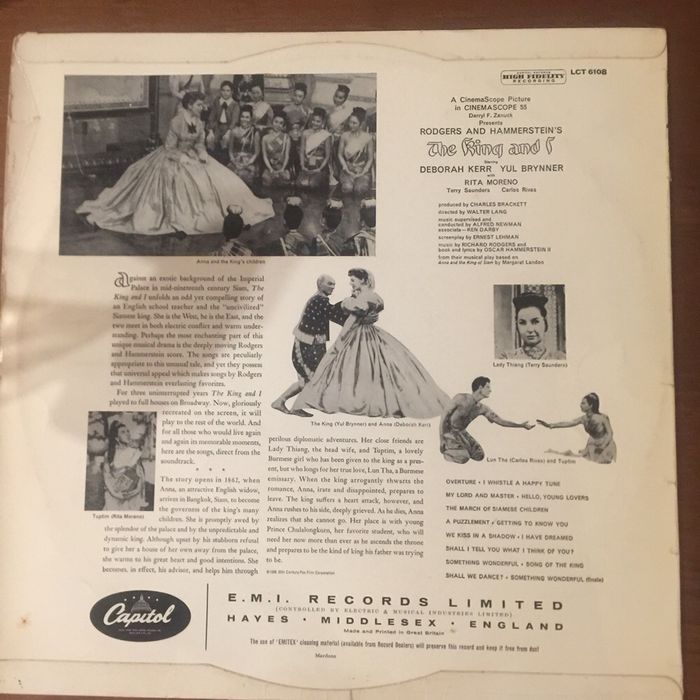 Disco vinil THe King and I