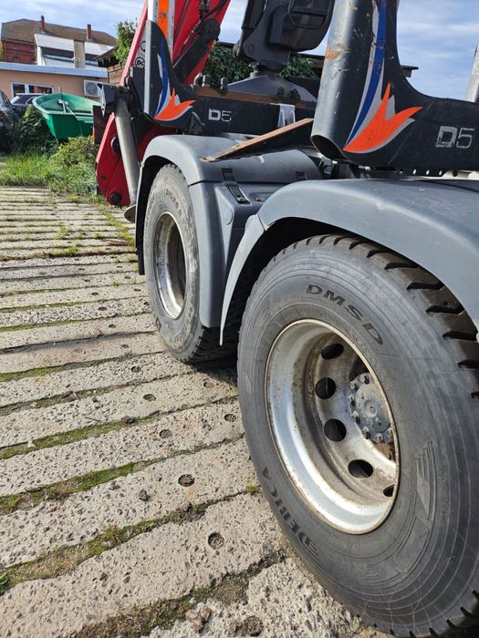 MAN TGS 6x4, hds leśny, 2017, stan bardzo dobry, dźwig epsilon