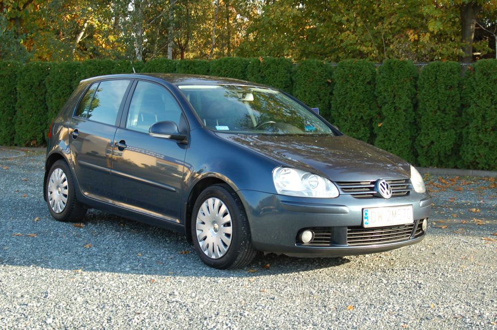 VW Golf V 2.0 TDi 140KM 5-cio Drzwiowy, Przebieg 202 tys/km Salon Polska
