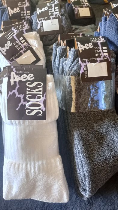 Paka skarpet nowych 45par