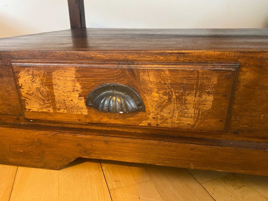 Ława AlmiDecor - Lite egzotyczne drewno - palisander - styl kolonialny