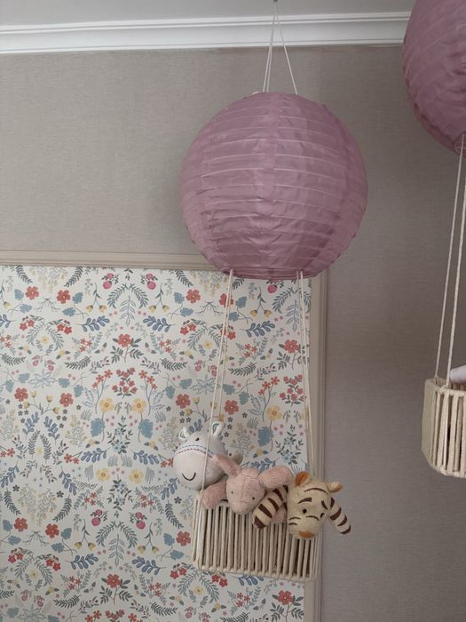 Balão decorativo com iluminação automática