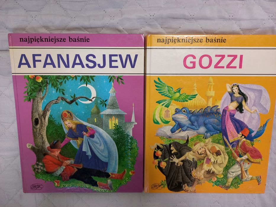 Zestaw książek dla dzieci.