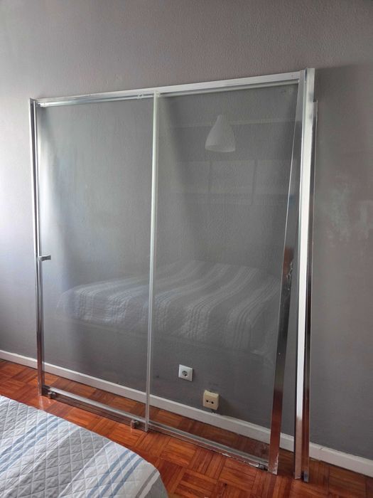 Porta duche linear 160cm.