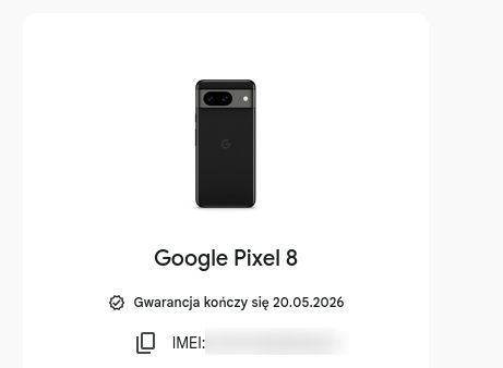 Pixel 8 z gwarancją