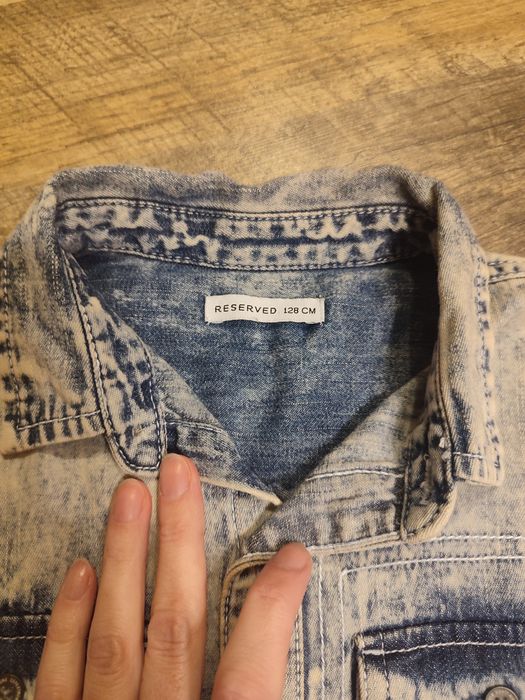 Koszula jeansowa 128 Reserved