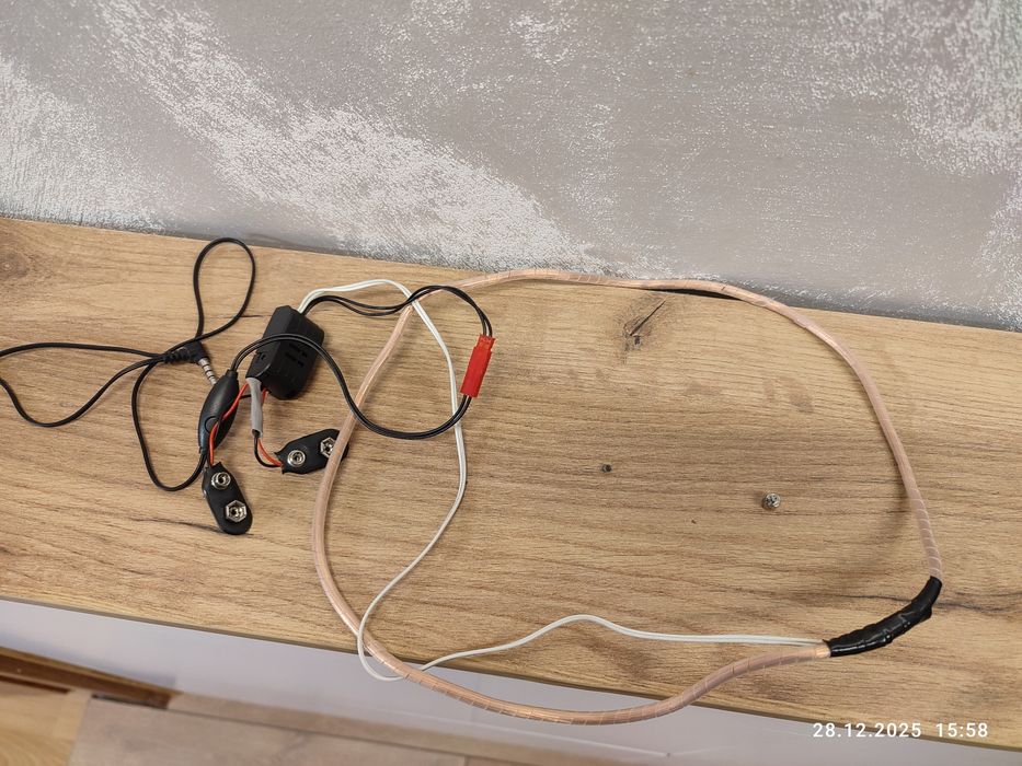 Zestaw egzaminacyjny pętla indukcyjna mikrosluchawka magnetyczna