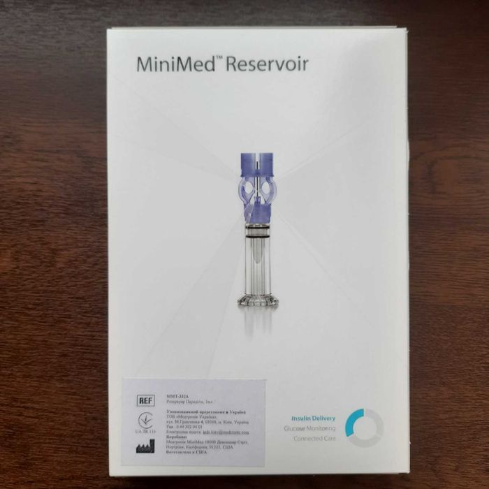 Резервуари до інсулинової помпи Medtronic MiniMed Reservoir MMT-332.