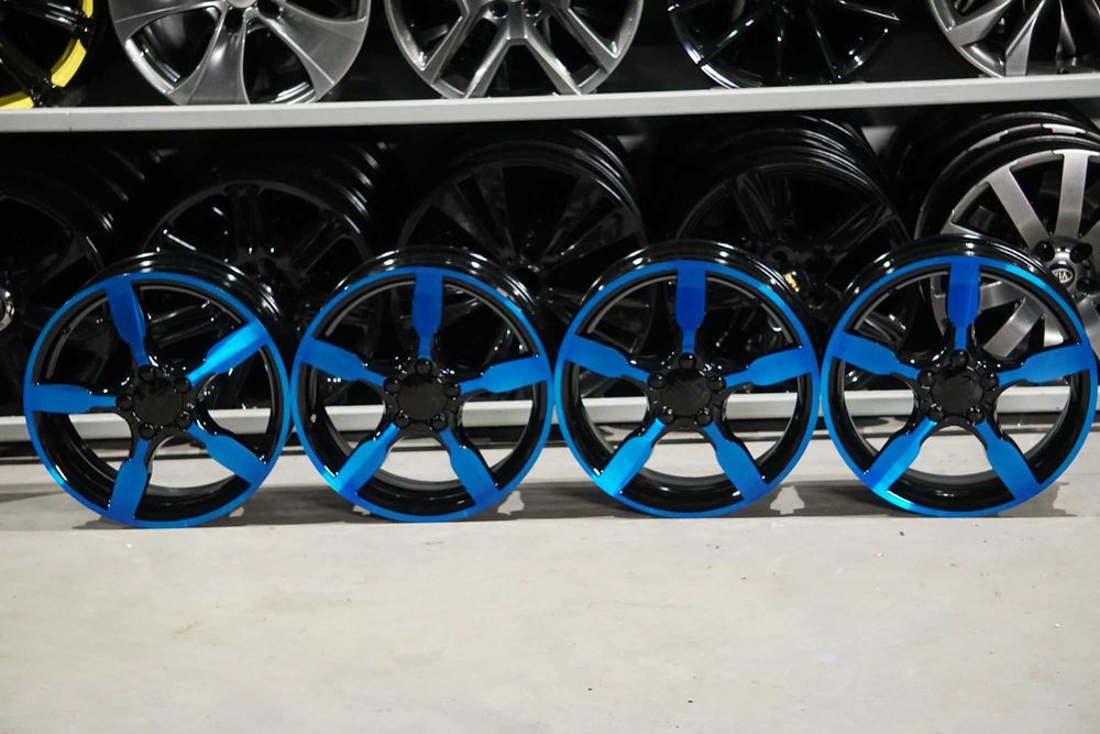Alufelgi oryginał Seat 5x112 7Jx17 et56 cb57,1mm candy blue cnc