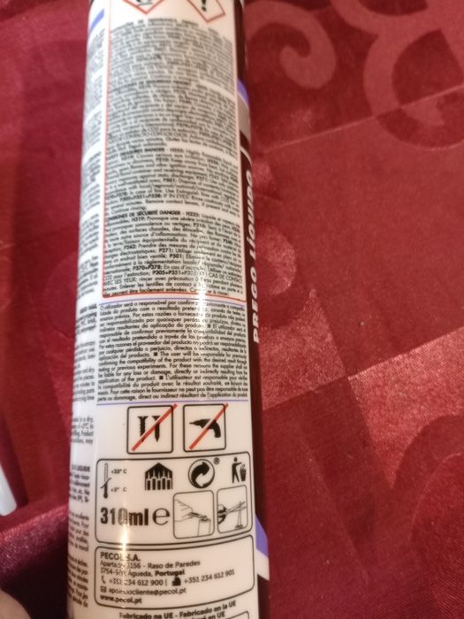 Prego líquido bege multiusos