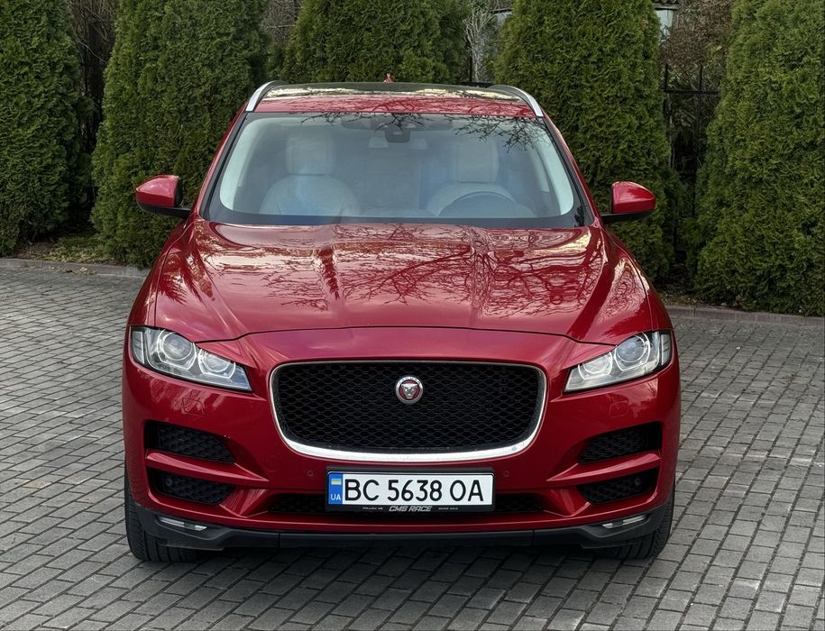 Jaguar f-pace 2016 2.0 d 2л. дизель ягуар європа