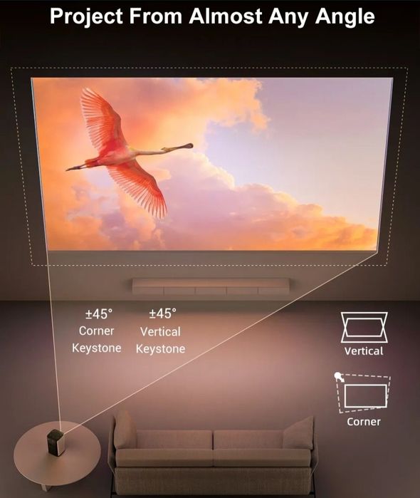 Портативний проектор BYINTEK P70 Mini 3D 8000 mAh