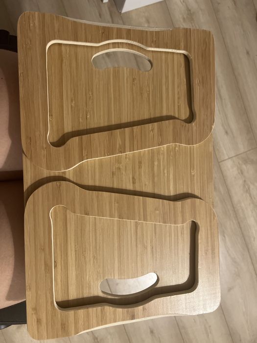 Bambusowa podstawka ikea pod laptopa