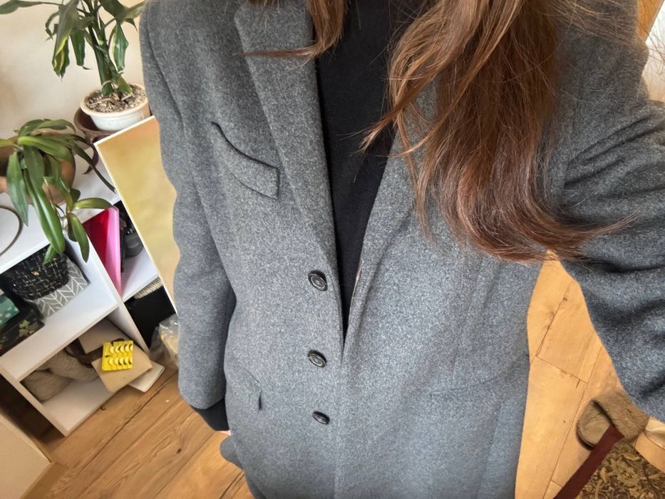 Вовняне пальто HUGO BOSS оригінал ВОВНА, Ангора та кашемір