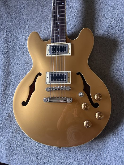 Epiphone 339 maple/gold top c/  Pickups Dimarzio