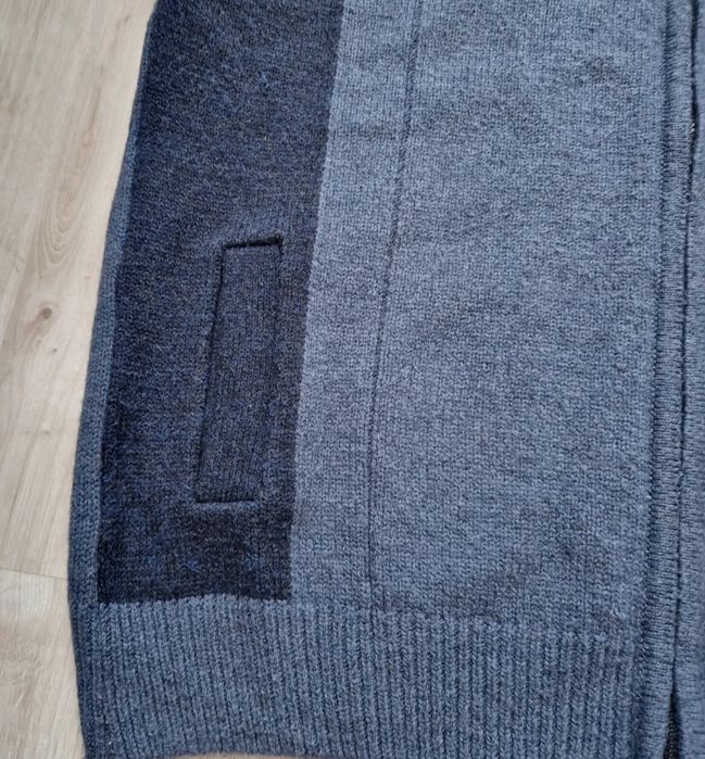 Rozpinany sweter męski XL