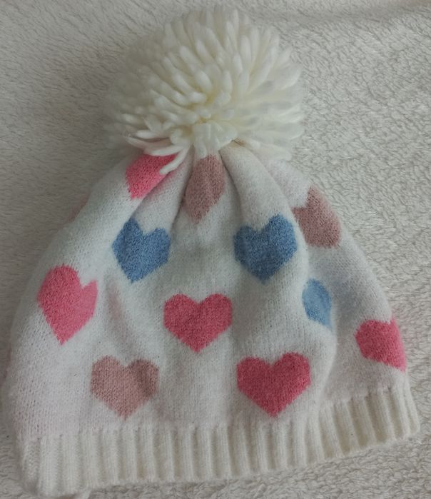 Komplet zimowy dla dziewczynki.