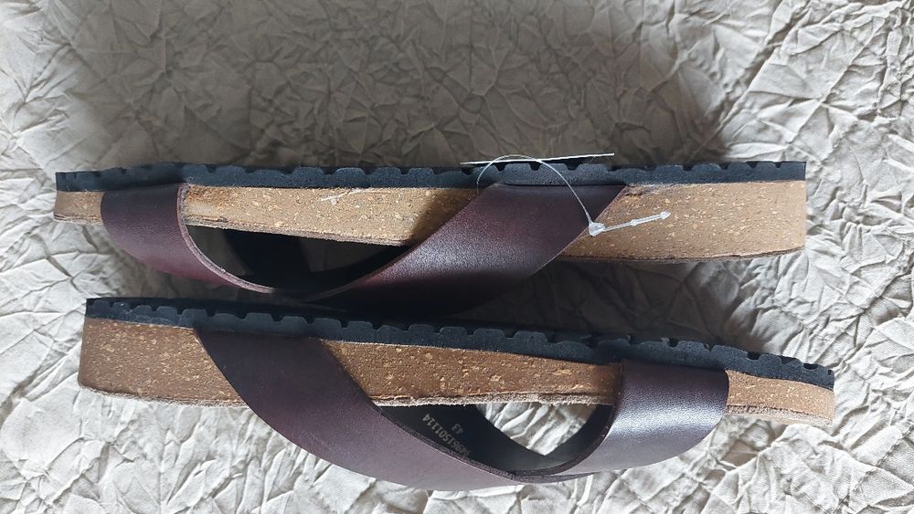 Klapki męskie Skórzane  Georges Rech 43