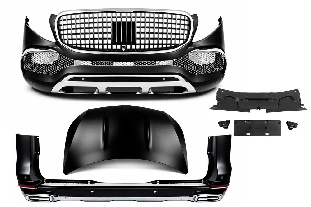 Обвес в стиле Maybach для Mercedes-Benz V-Class и Vito W447 2014- обвіс мерседес-бенц Type GLS з капотом