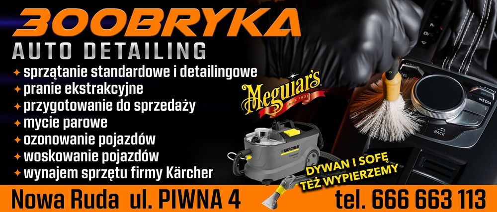 AutoDetailing # Kompleksowe sprzątanie samochodów # Wynajem sprzętu #