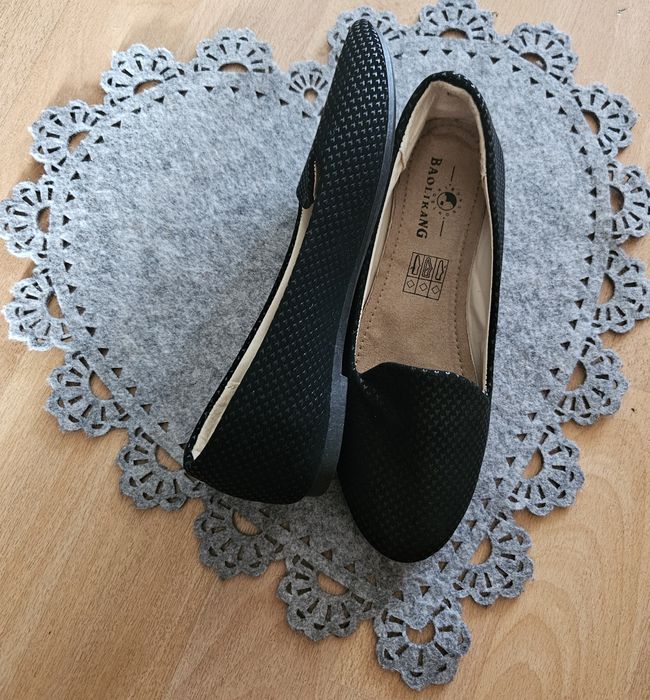 Baleriny czarne 36