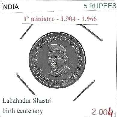 índia - - - - - Moedas