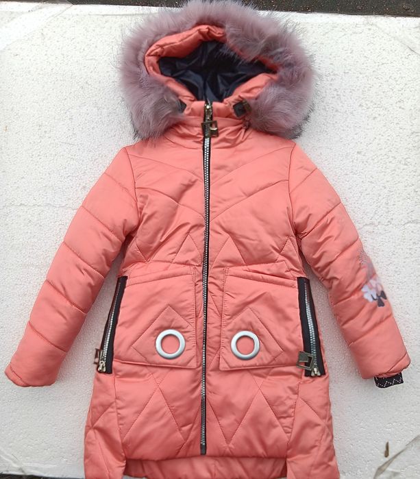 Куртка   для дівчинки. Зима