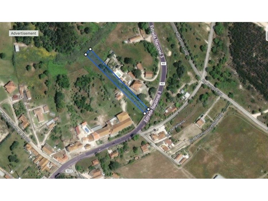 Terreno urbano para venda em Pontével — Vale da Pedra, Santarém