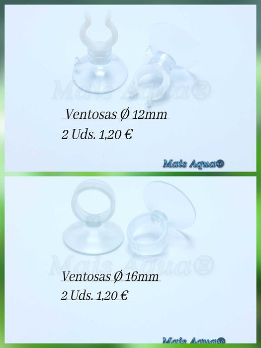 Acessórios de ar e Co2 para Aquário - Novos